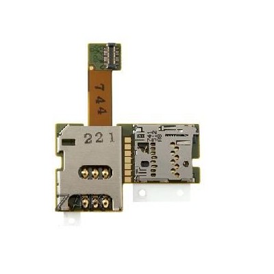 MMC + Sim Connector for Nokia E51 camera-free