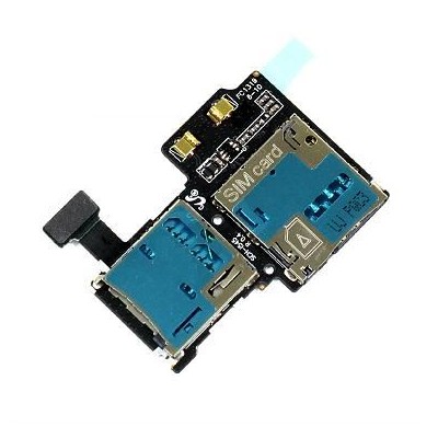 MMC + Sim Connector for Samsung Galaxy S2 Plus