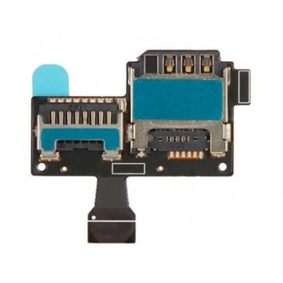 MMC + Sim Connector for Samsung Galaxy S4 Mini Plus I9195I