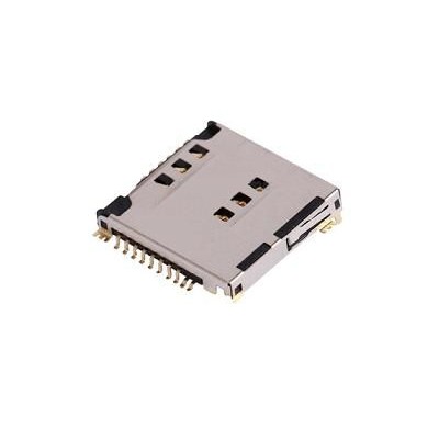 MMC + Sim Connector for Samsung Tocco Lite