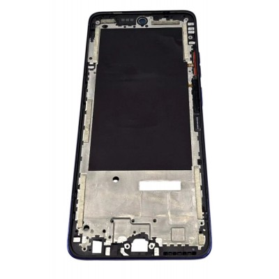 Lcd Frame Middle Chassis For Motorola Moto G56 5g Blue By - Maxbhi Com