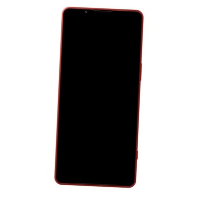 Lcd Frame Middle Chassis For Sony Xperia 1 Vii White By - Maxbhi Com