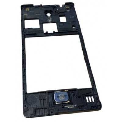 Middle Frame Ring Only For Wiko Ufeel Grey By - Maxbhi Com