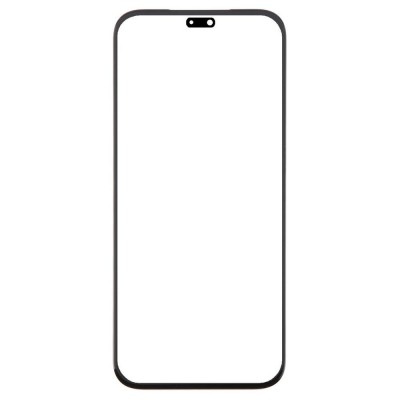 Replacement Front Glass For Honor X70i Black By - Maxbhi Com