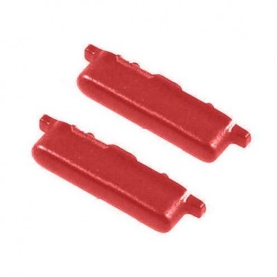 Volume Side Button Outer For Meizu Note 16 Red By - Maxbhi Com