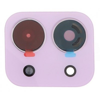 Camera Lens Glass With Frame For Xiaomi Redmi 15c 5g Purple By - Maxbhi Com