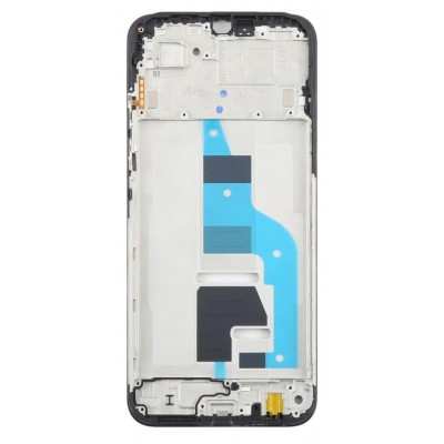 Lcd Frame Middle Chassis For Xiaomi Redmi 15c 5g White By - Maxbhi Com