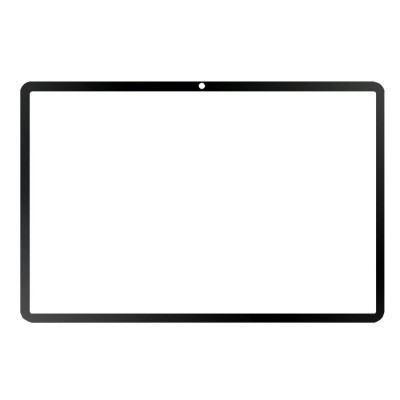 Replacement Front Glass For Doogee Tab A9 Pro White By - Maxbhi Com