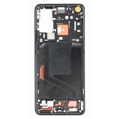 Lcd Frame Middle Chassis For Oneplus 9 Pro White By - Maxbhi Com