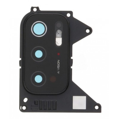 Camera Lens Glass With Frame For Xiaomi Poco M3 Pro 5g White By - Maxbhi Com