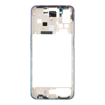 Middle Frame Ring Only For Oppo A92 Purple By - Maxbhi Com