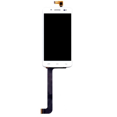 Lcd With Touch Screen For Micromax Canvas Elanza 2 A121 White By - Maxbhi Com
