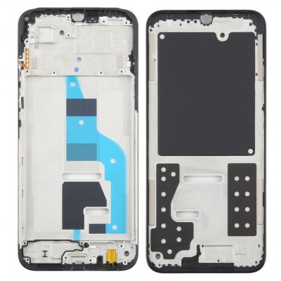 Lcd Frame Middle Chassis For Xiaomi Redmi 15c 4g Black By - Maxbhi Com