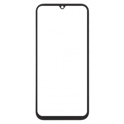 Replacement Front Glass For Xiaomi Redmi 15c 4g Black By - Maxbhi Com