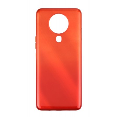 Back Panel Cover For Tecno Spark 6 Orange - Maxbhi Com