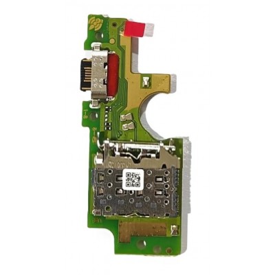 Charging Connector Flex Pcb Board For Lava Yuva 5g By - Maxbhi Com