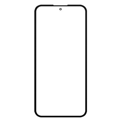 Replacement Front Glass For Oukitel Wp210 Black By - Maxbhi Com