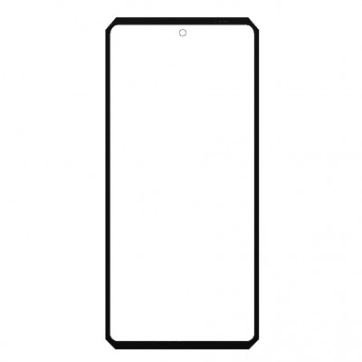 Replacement Front Glass For Ulefone Armor 29 Pro Black By - Maxbhi Com