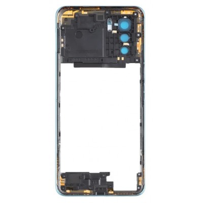 Middle Frame Ring Only For Xiaomi Redmi Note 10 Pro 5g Blue By - Maxbhi Com