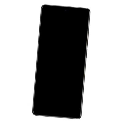 Camera Lens Glass with Frame for Xiaomi Poco M8 5G Black