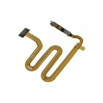 Fingerprint Sensor Flex Cable For Realme X3 Black By - Maxbhi Com
