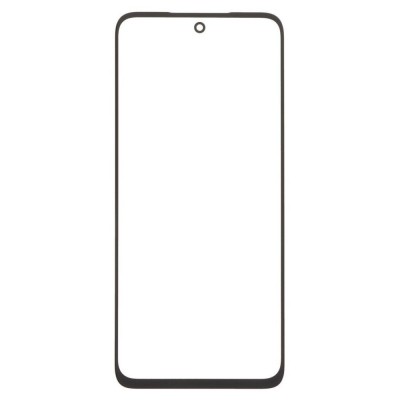Replacement Front Glass For Vivo Y21d Black By - Maxbhi Com