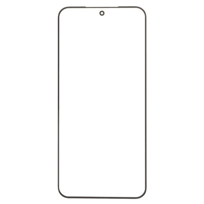 Replacement Front Glass For Vivo Iqoo 15r Black By - Maxbhi Com