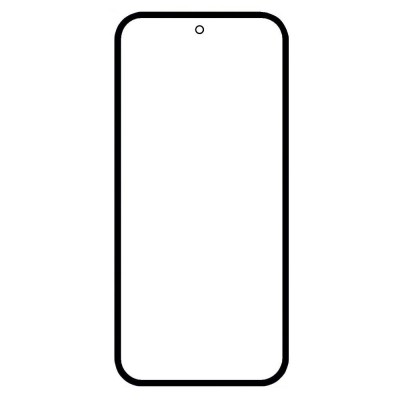 Replacement Front Glass For Google Pixel 10a Blue By - Maxbhi Com