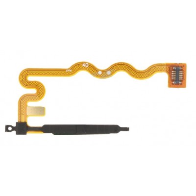 Fingerprint Sensor Flex Cable For Motorola Moto G35 5g White By - Maxbhi Com