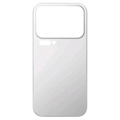 Back Panel Cover For Xiaomi 17 Pro White - Maxbhi Com