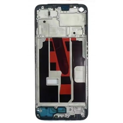 Lcd Frame Middle Chassis For Realme Q3t 5g Blue By - Maxbhi Com