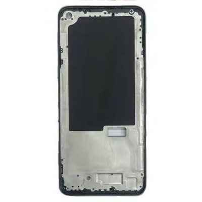 Lcd Frame Middle Chassis For Realme Q3t 5g White By - Maxbhi Com