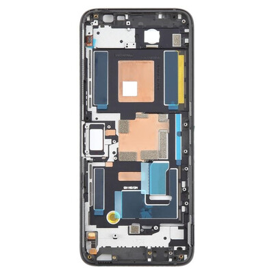 Lcd Frame Middle Chassis For Asus Rog Phone 6 White By - Maxbhi Com