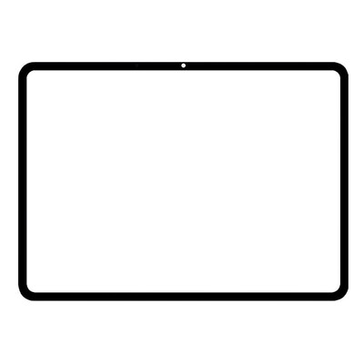 Replacement Front Glass For Oneplus Pad 4 Green By - Maxbhi Com