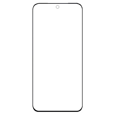 Replacement Front Glass For Vivo T5 Pro 5g Black By - Maxbhi Com