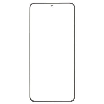 Replacement Front Glass For Oppo F33 5g Black By - Maxbhi Com