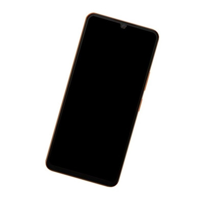 Camera Lens Glass with Frame for Itel A200 Plus Black
