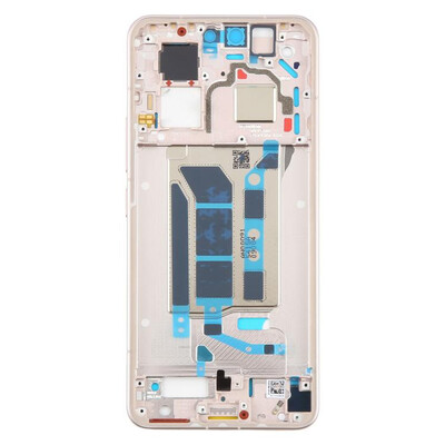 Lcd Frame Middle Chassis For Xiaomi Civi 5 Pro Rose Gold By - Maxbhi Com