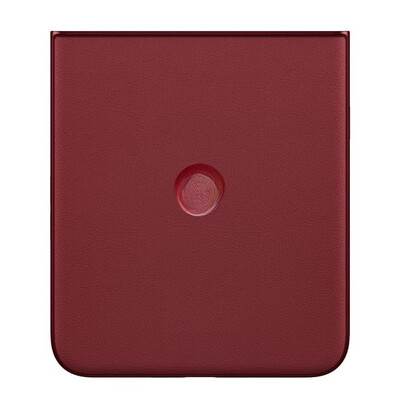 Back Panel Cover For Motorola Razr Ultra 2025 Red - Maxbhi Com