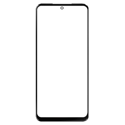 Replacement Front Glass For Motorola Moto G17 Power Black By - Maxbhi Com