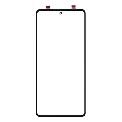 Replacement Front Glass For Motorola Moto G100s White By - Maxbhi Com