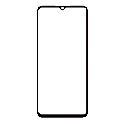 Replacement Front Glass For Oukitel C5 2025 Black By - Maxbhi Com