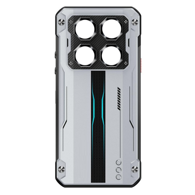 Back Panel Cover For Oukitel Wp60 Silver - Maxbhi Com