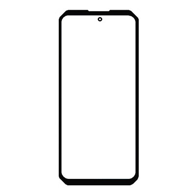 Replacement Front Glass For Oukitel Wp58 Orange By - Maxbhi Com