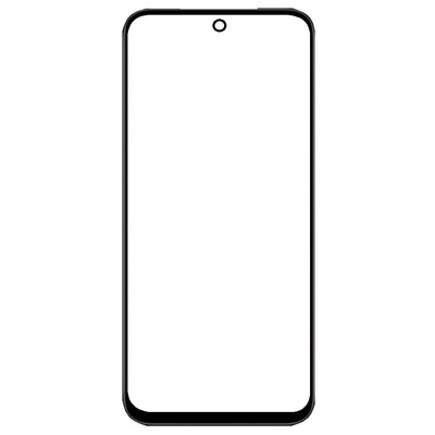 Replacement Front Glass For Vivo Y31d Black By - Maxbhi Com