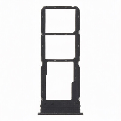 Sim Card Holder Tray For Vivo Y33s Black - Maxbhi Com