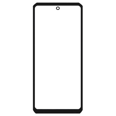 Replacement Front Glass For Ulefone Rugking 5 Pro White By - Maxbhi Com