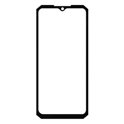 Replacement Front Glass For Doogee Fire 5 Pro Green By - Maxbhi Com