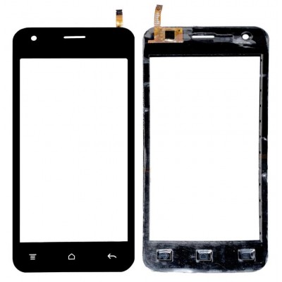 Touch Screen Digitizer For Celkon A66 White By - Maxbhi Com