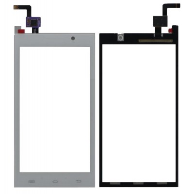 Touch Screen Digitizer For Micromax A104 Canvas Fire 2 White By - Maxbhi Com